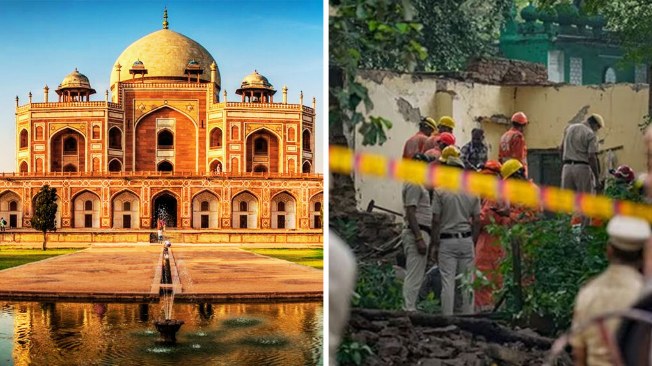 দিল্লিতে মোঘল সম্রাট হুমায়ুনের সমাধির অংশ ধসে নিহত ৫